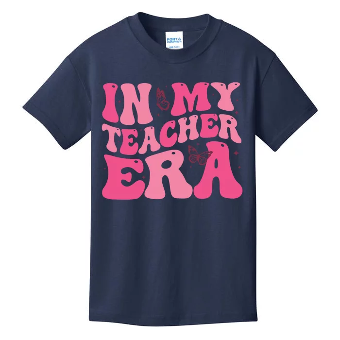 In My Teacher Era Teacher Kids T-Shirt