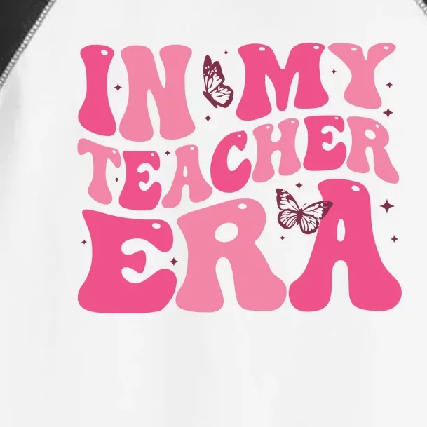 In My Teacher Era Teacher Toddler Fine Jersey T-Shirt