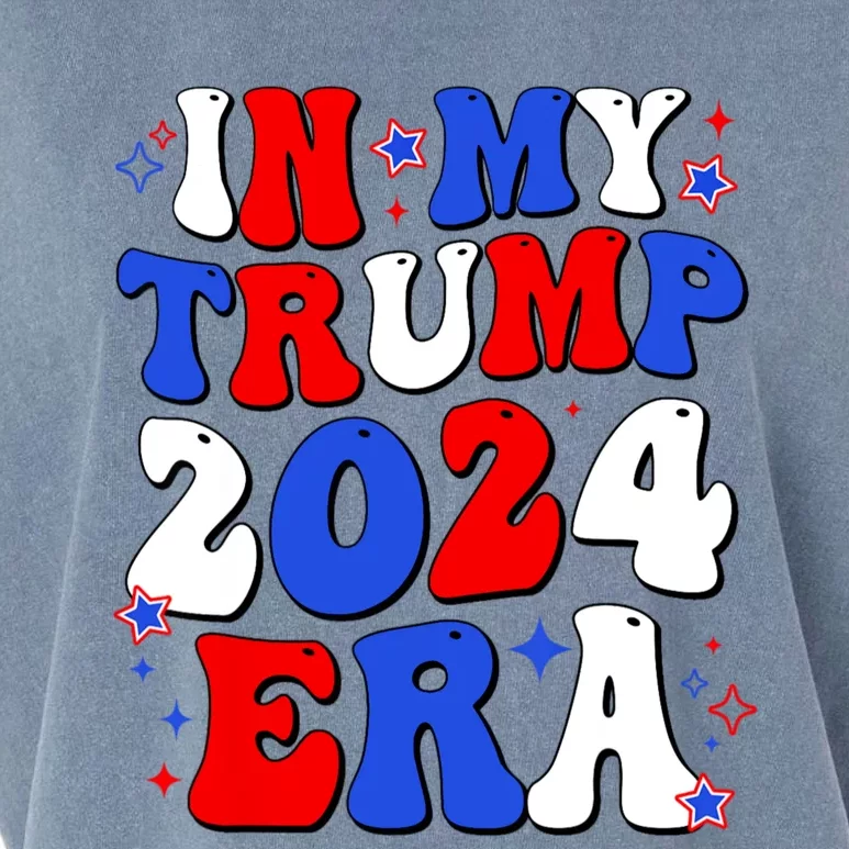 In My Trump 2024 Era Garment-Dyed Women's Muscle Tee