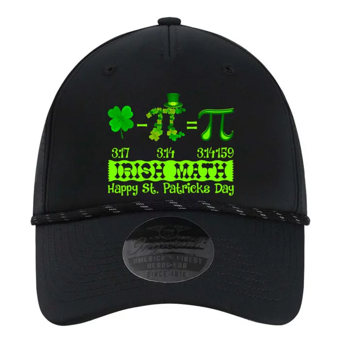 Irish Math Teacher Pi Number St Patricks Day Mathematics Performance The Dyno Cap