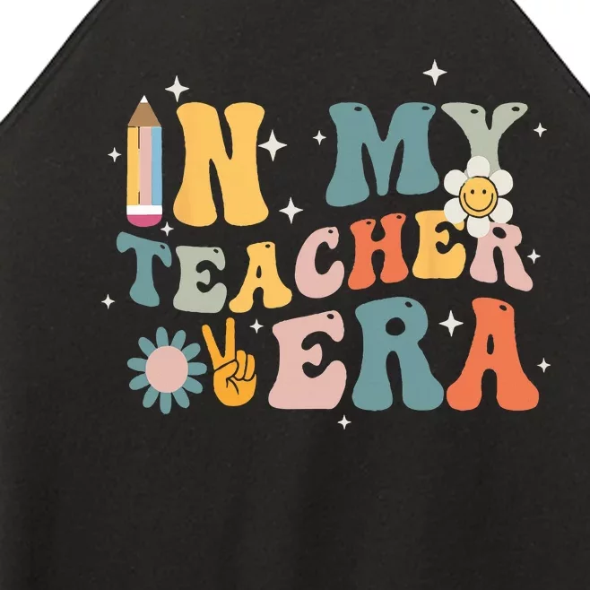 In My Teacher Era First Day Of School Teacher Back To School Women’s Perfect Tri Rocker Tank