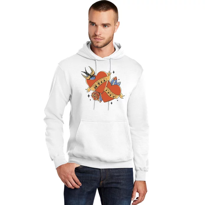 Inked Mama Tattoo Heart Hoodie