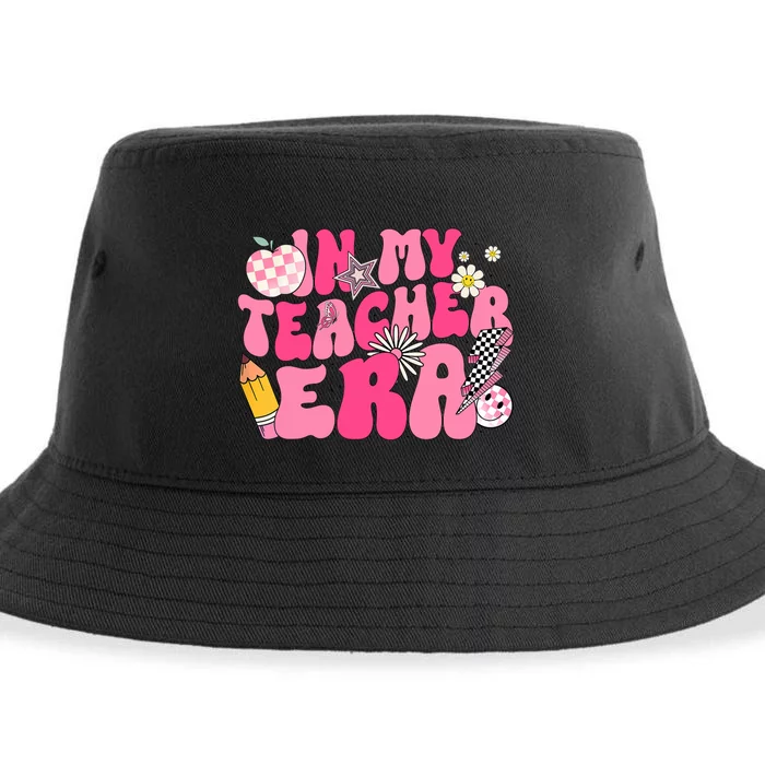 In My Teacher Era First Day Of School Back To School Sustainable Bucket Hat