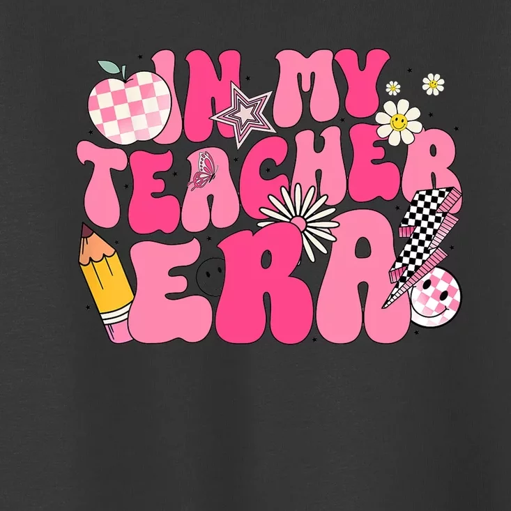 In My Teacher Era First Day Of School Back To School Toddler T-Shirt