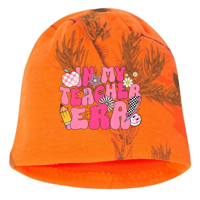 In My Teacher Era First Day Of School Back To School Kati - Camo Knit Beanie