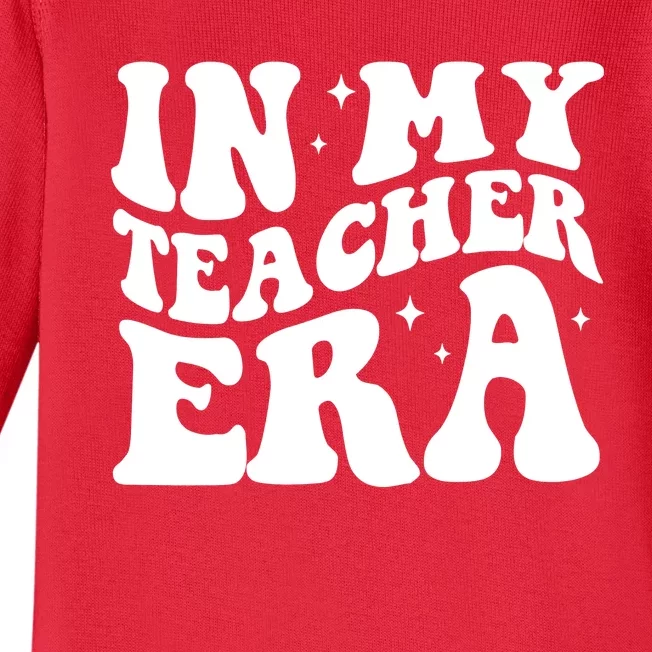 In My Teacher Era Baby Long Sleeve Bodysuit