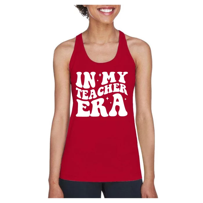 In My Teacher Era Women's Racerback Tank