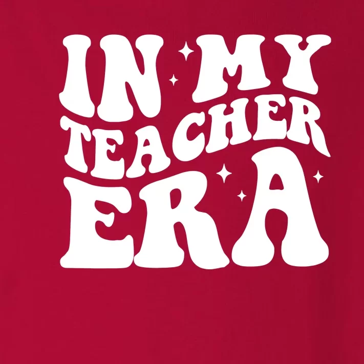 In My Teacher Era Toddler Long Sleeve Shirt