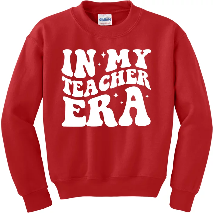 In My Teacher Era Kids Sweatshirt