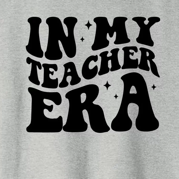 In My Teacher Era Women's Crop Top Tee