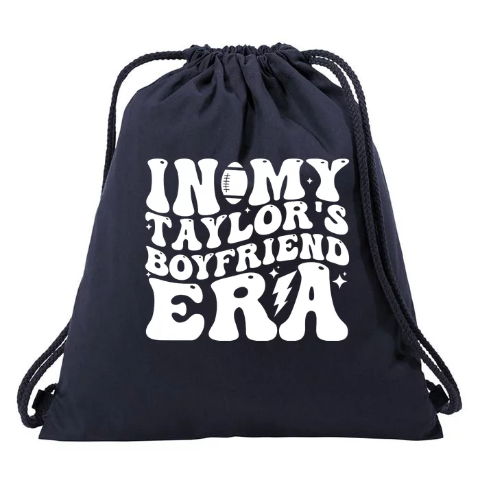 In My Taylors Boyfriend Era Go TaylorS Boyfriend Drawstring Bag