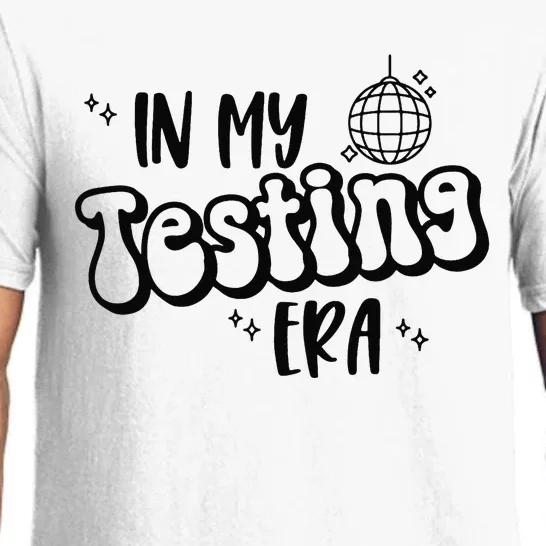 In My Testing Era Funny State Testing Day Teacher Test Day Pajama Set