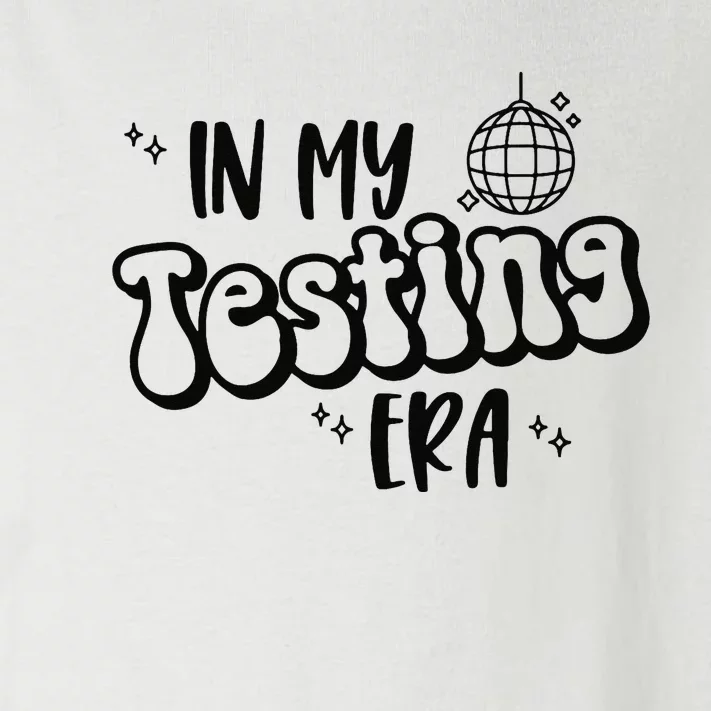 In My Testing Era Funny State Testing Day Teacher Test Day Toddler Long Sleeve Shirt