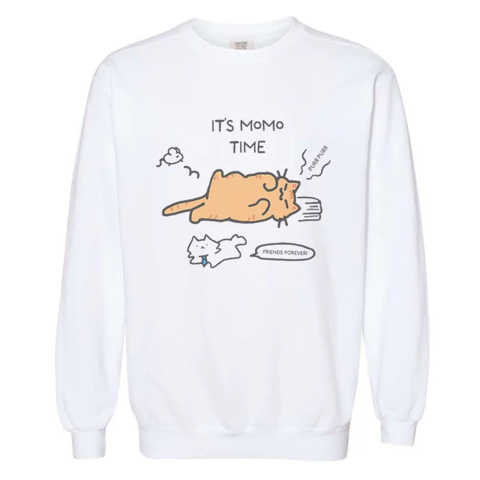 ItS Momo Time Garment-Dyed Sweatshirt