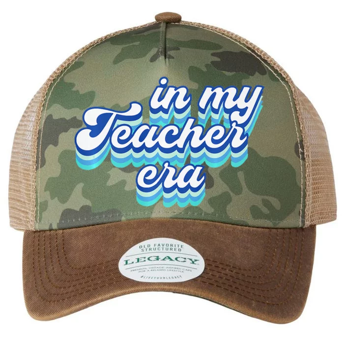 In My Teacher Era In Blue Legacy Tie Dye Trucker Hat