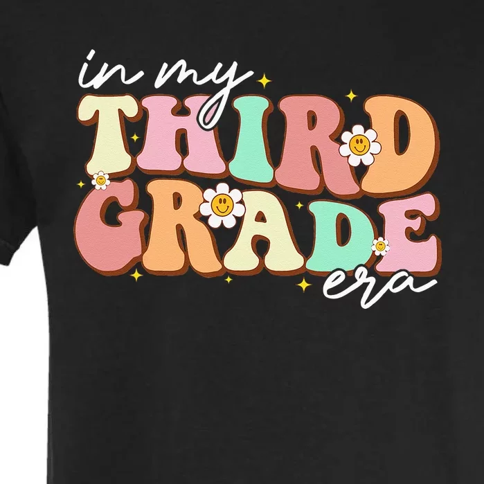 In My Third Grade Era Retro Back To School Teacher Student Garment-Dyed Heavyweight T-Shirt