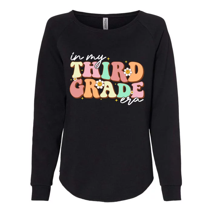 In My Third Grade Era Retro Back To School Teacher Student Womens California Wash Sweatshirt