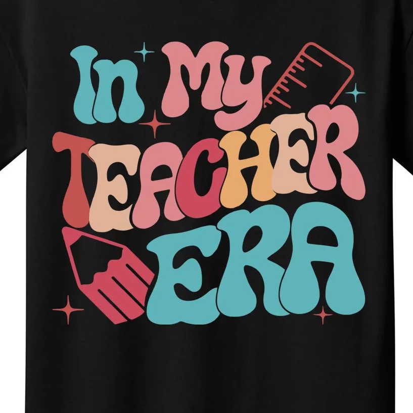 In My Teacher Era Teacher Appreciation Kids T-Shirt