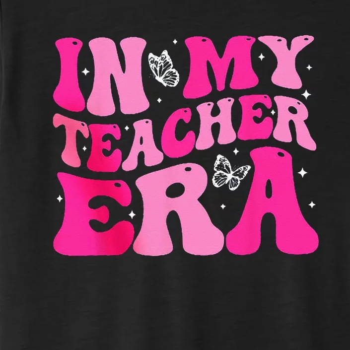 In My Teaching Era Best Teacher Appreciation Retro Groovy ChromaSoft Performance T-Shirt