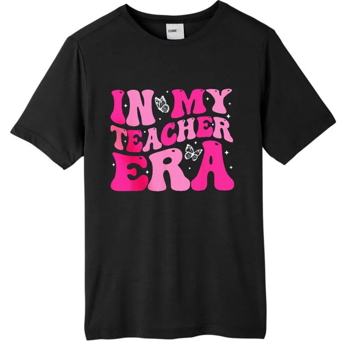 In My Teaching Era Best Teacher Appreciation Retro Groovy ChromaSoft Performance T-Shirt