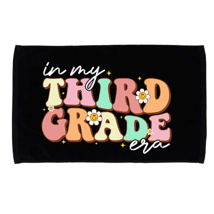 In My Third Grade Era Retro Back To School Teacher Student Microfiber Hand Towel