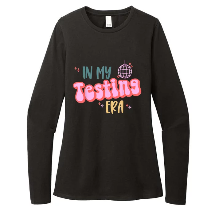 In My Testing Era, Funny Testing Teacher, Teaching Student Womens CVC Long Sleeve Shirt