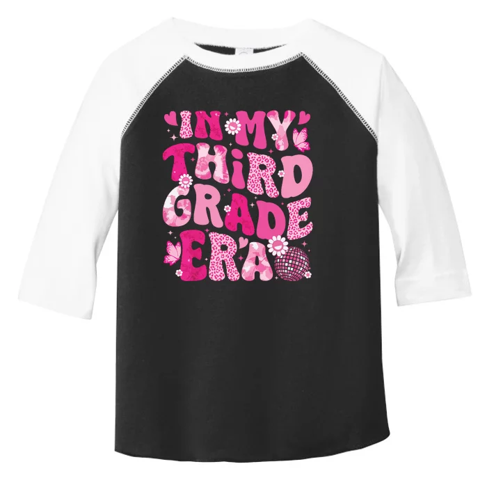 In My Third Grade Era Teachers Women Back To School Girl Toddler Fine Jersey T-Shirt