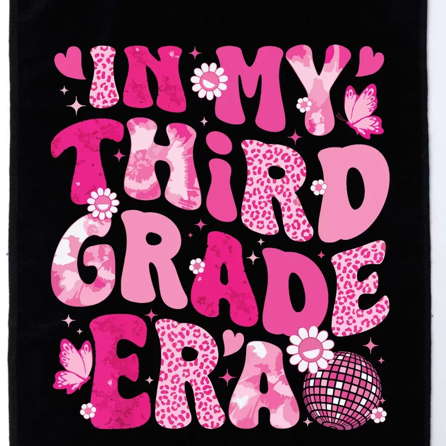 In My Third Grade Era Teachers Women Back To School Girl Platinum Collection Golf Towel