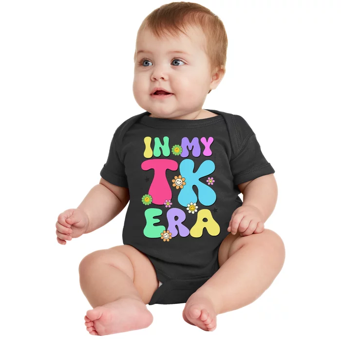 In My Tk Era Back To School First Day Of Tk Teacher Girl Gift Baby Bodysuit