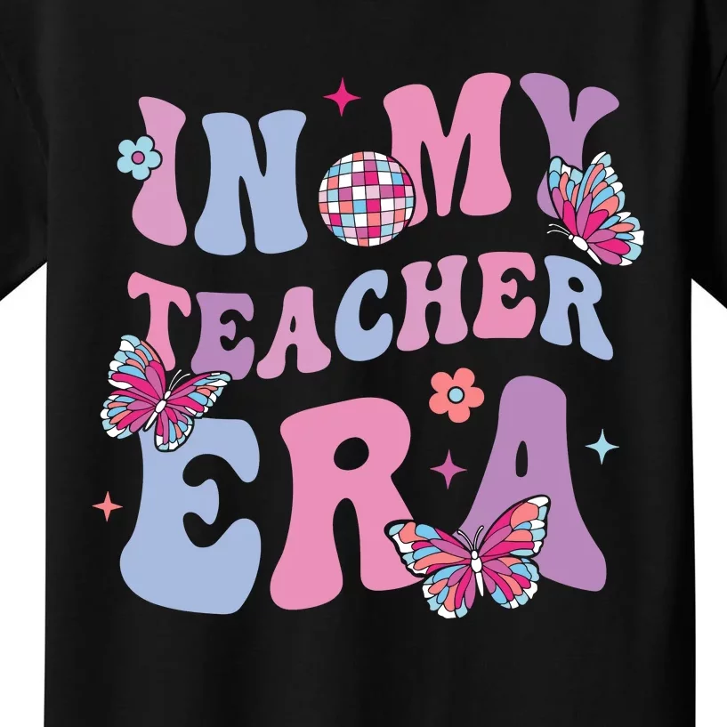 In My Teacher Era First Day Of School Back To School Kids T-Shirt