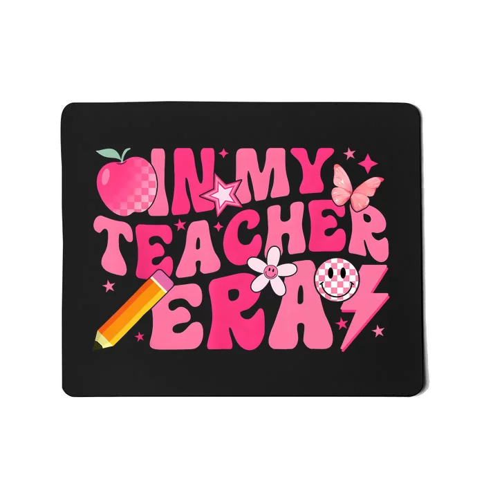 In My Teacher Era Back To School Retro Back To School Retro Mousepad