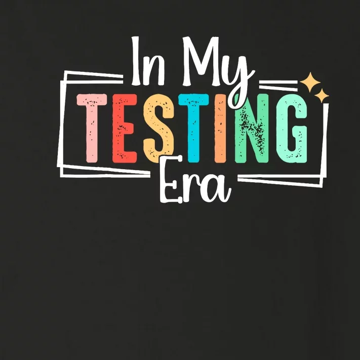 In My Testing Era Funny Testing Day Teacher Test Day Toddler Long Sleeve Shirt