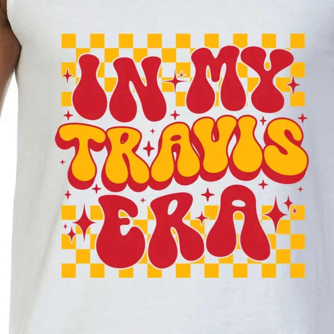 In My Travis Era Retro Groovy Comfort Colors® Tank Top