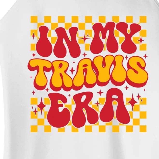 In My Travis Era Retro Groovy Women’s Perfect Tri Rocker Tank