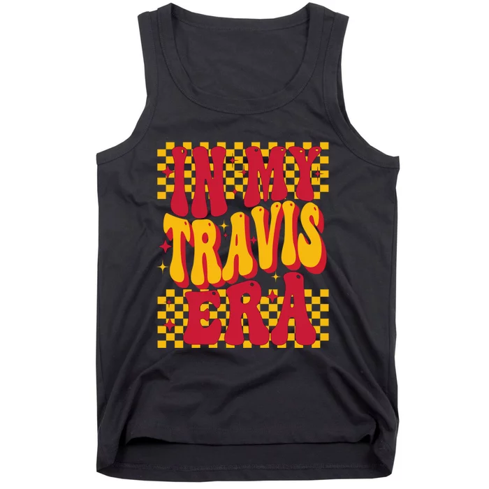 In My Travis Era Retro Groovy Tank Top