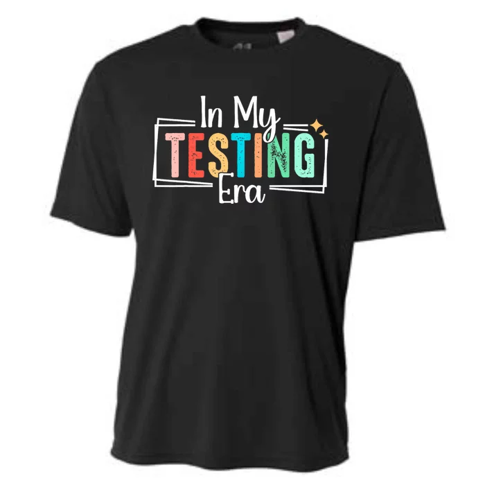 In My Testing Era Funny Testing Day Teacher Test Day Cooling Performance Crew T-Shirt