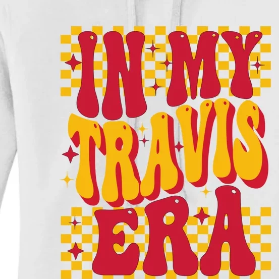 In My Travis Era Retro Groovy Women's Pullover Hoodie