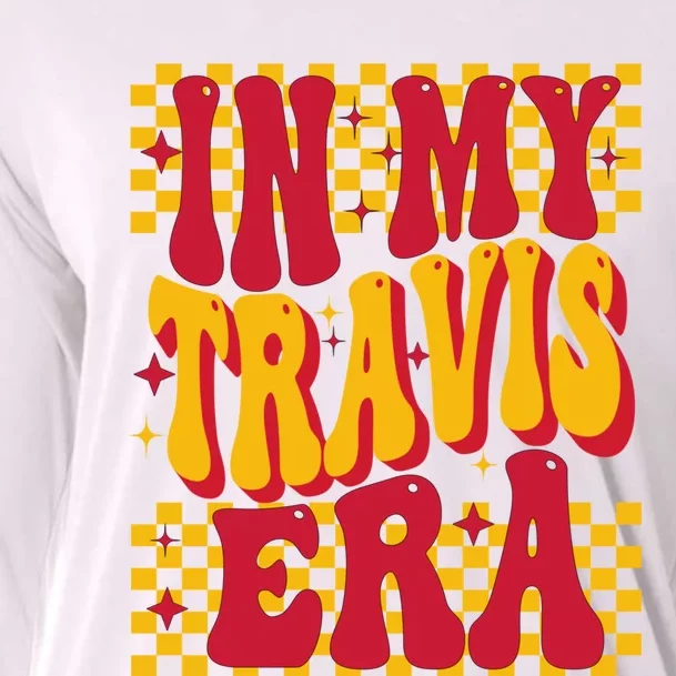 In My Travis Era Retro Groovy Cooling Performance Long Sleeve Crew