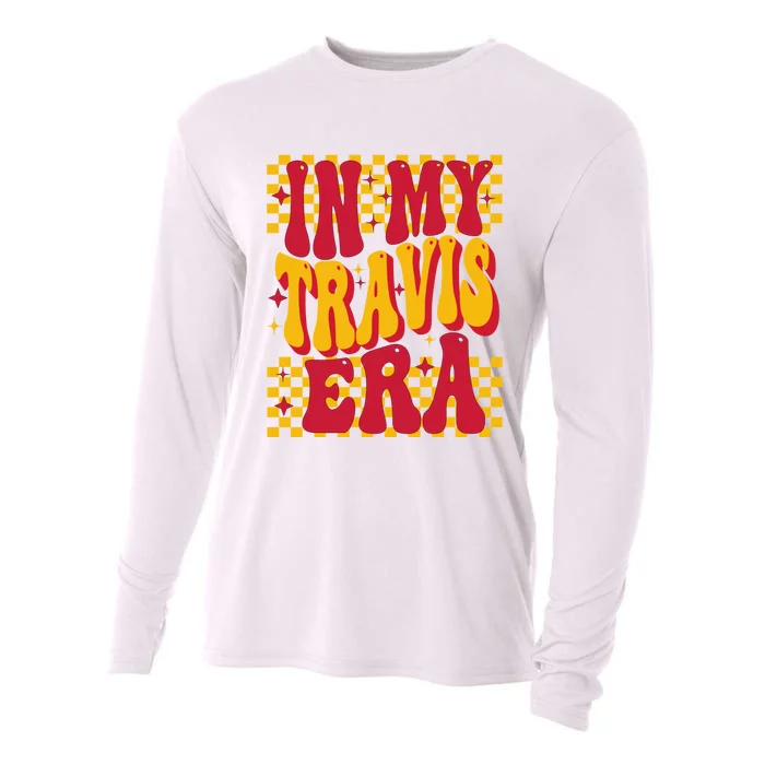 In My Travis Era Retro Groovy Cooling Performance Long Sleeve Crew