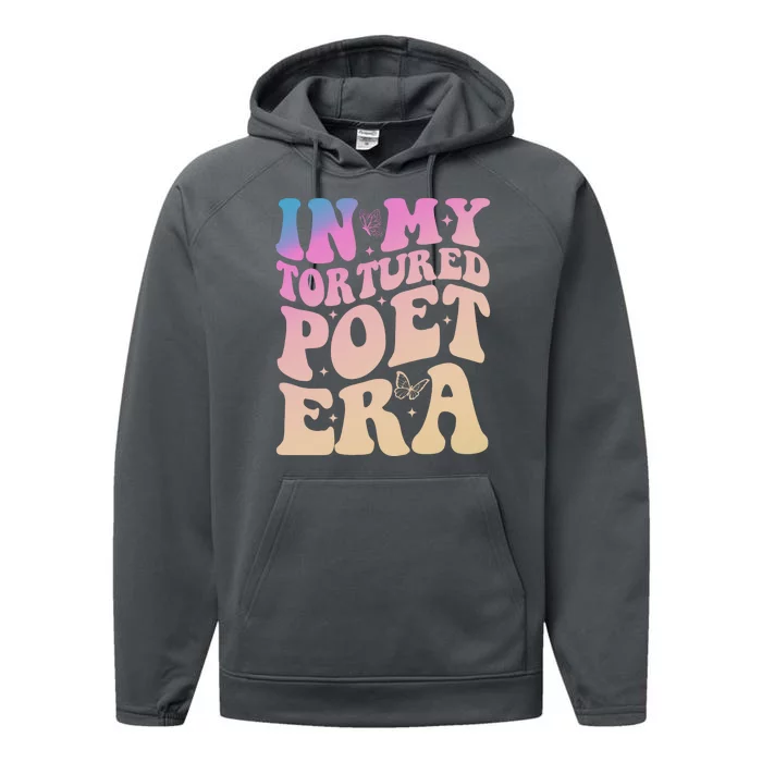 In My Tortured Poet Era Groovy Performance Fleece Hoodie