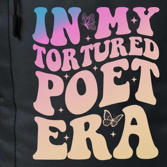 In My Tortured Poet Era Groovy Daily Commute Backpack