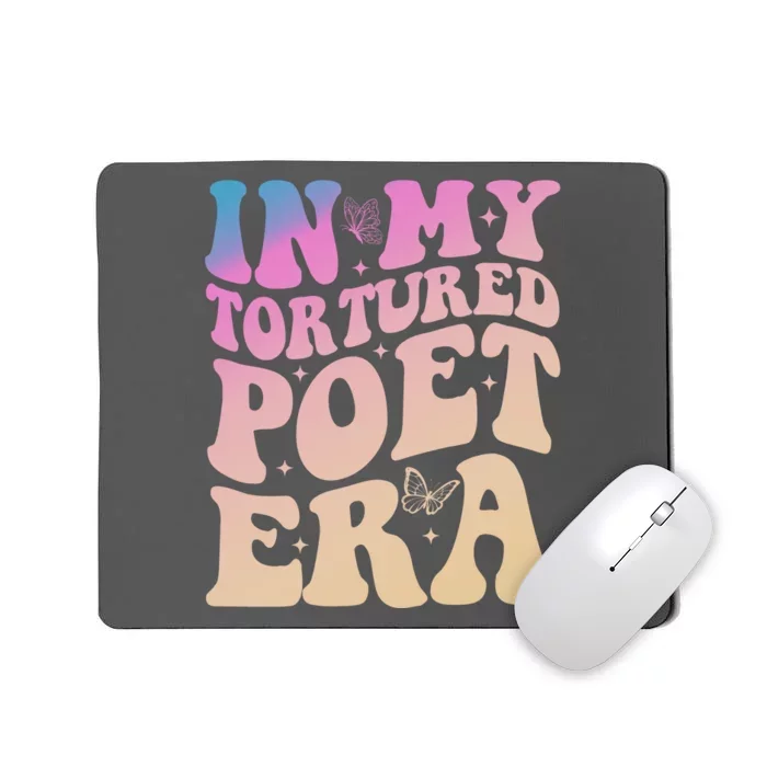 In My Tortured Poet Era Groovy Mousepad