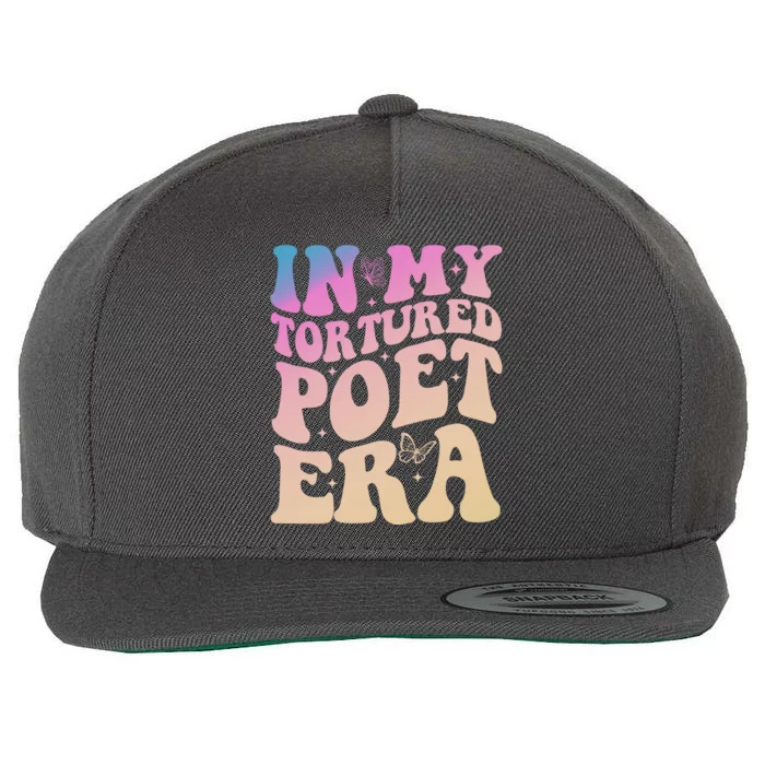 In My Tortured Poet Era Groovy Wool Snapback Cap