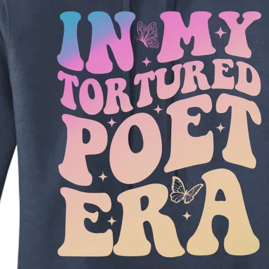 In My Tortured Poet Era Groovy Women's Pullover Hoodie