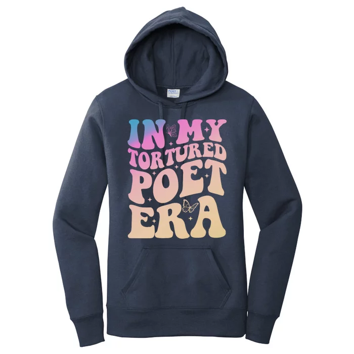 In My Tortured Poet Era Groovy Women's Pullover Hoodie