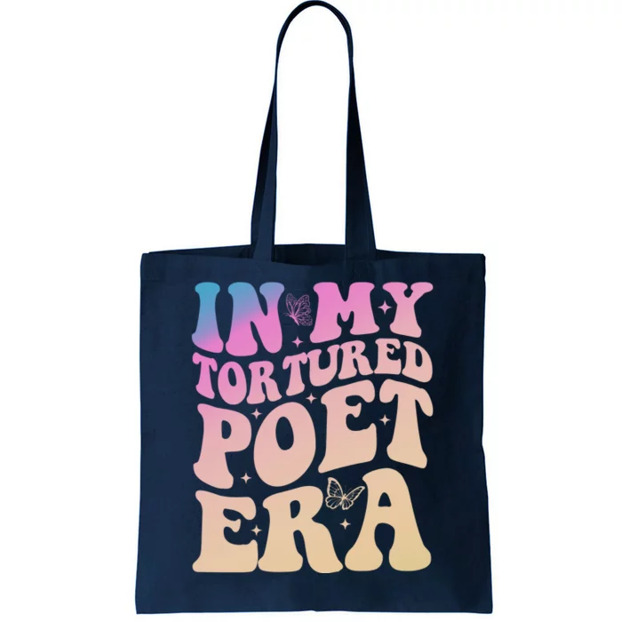 In My Tortured Poet Era Groovy Tote Bag