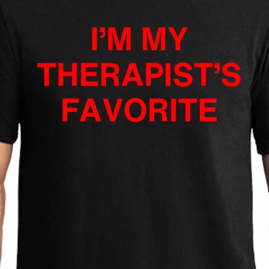 Im My Therapists Favorite Saying Quote Pajama Set