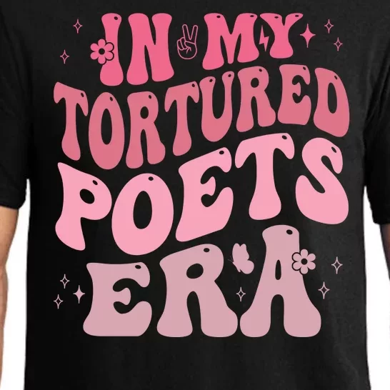 In My Tortured Poets Era Pink Groovy Pajama Set