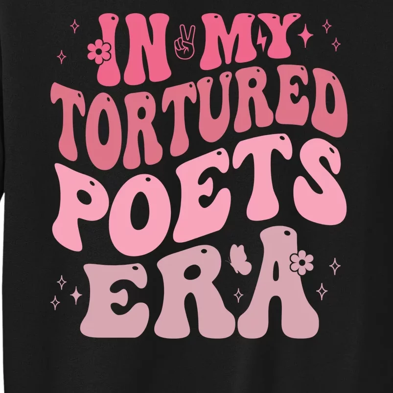 In My Tortured Poets Era Pink Groovy Tall Sweatshirt