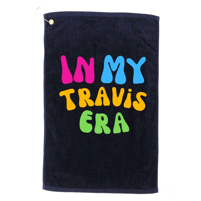 In My Travis Era Retro Platinum Collection Golf Towel